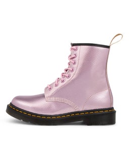 1460 VEGAN 8 EYE BOOT LAVENDER VEGAN LEATHER