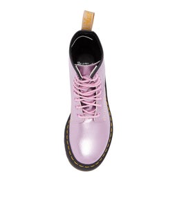 1460 VEGAN 8 EYE BOOT LAVENDER VEGAN LEATHER