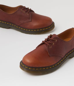 1461 3 EYE SHOES CASHEW LEATHER