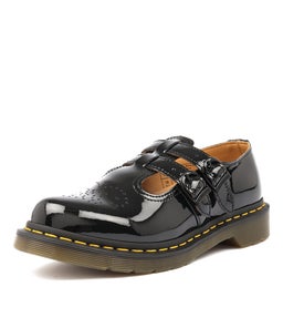 8065 MARY JANE BLACK PATENT LEATHER