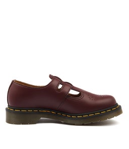 8065 MARY JANE CHERRY RED LEATHER