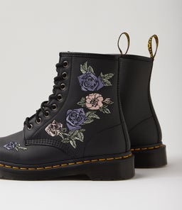 1460 VONDA BLACK GENIX NAPPA LEATHER