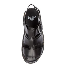 KASSION BLACK LEATHER