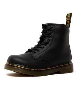 1460 TODDLER BLACK LEATHER