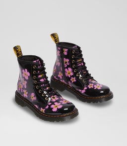 1460 JUNIOR PANSY FAYRE PATENT LEATHER