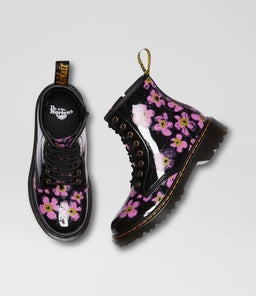 1460 JUNIOR PANSY FAYRE PATENT LEATHER