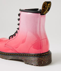1460 JUNIOR PINK GRADIENT GLITTER PU