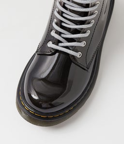 1460 JUNIOR SILVER BLACK GLITTER GRADIENT PU