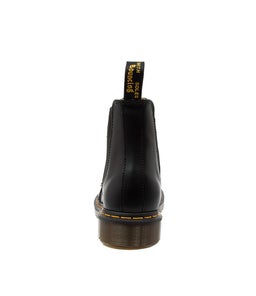 2976 CHELSEA YLW STTCH MENS DM BLACK SMOOTH LEATHER