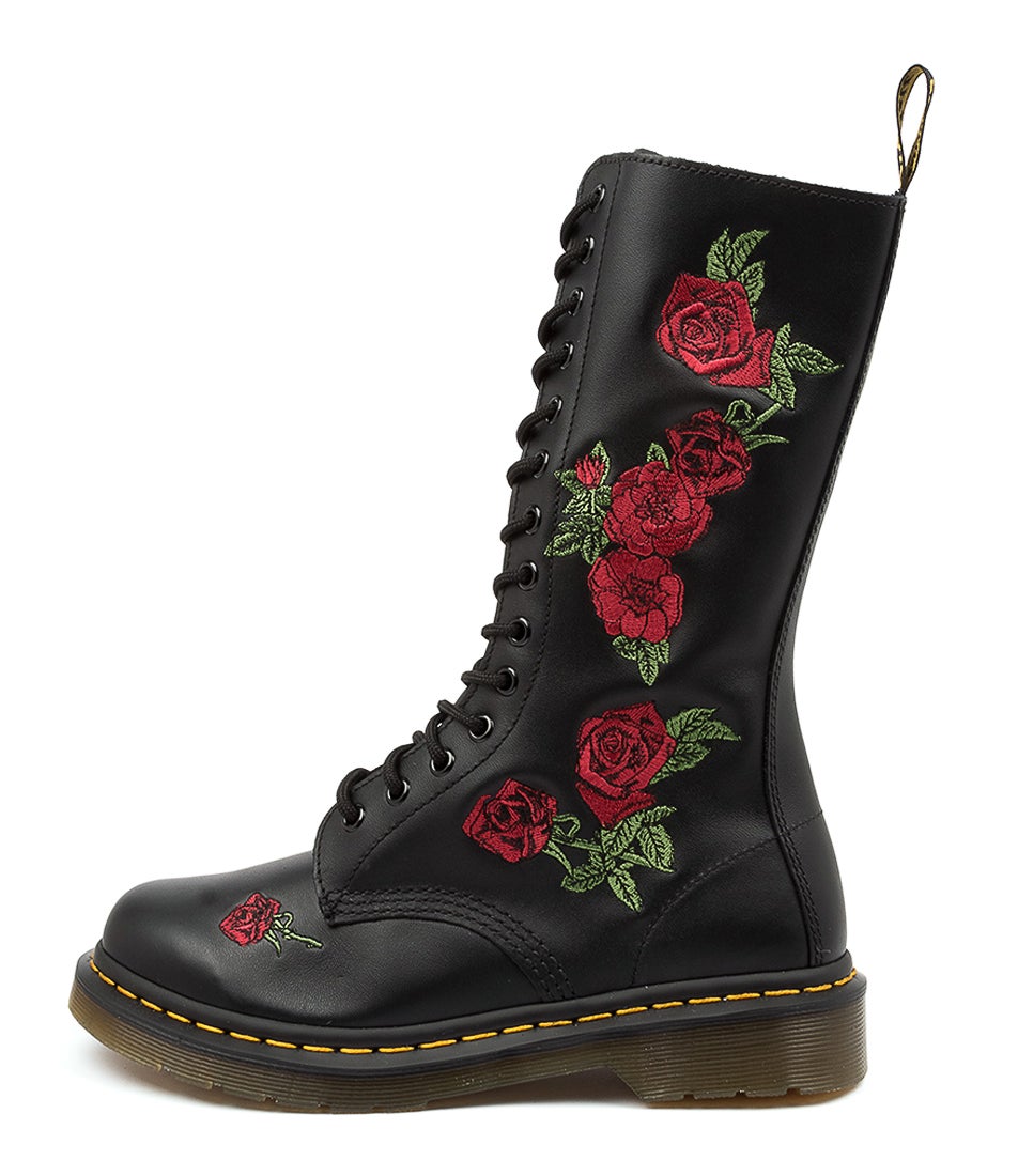 1914 Vonda  Black Leather