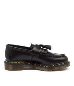 ADRIAN TASSEL LOAFER DM BLACK SMOOTH LEATHER