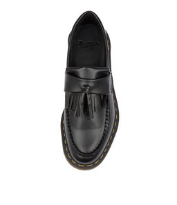 ADRIAN TASSEL LOAFER DM BLACK SMOOTH LEATHER