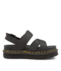 VOSS II SANDAL DM BLACK LEATHER