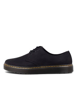THURSTON 3 EYE SHOE DM BLACK NUBUCK