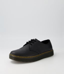 THURSTON 3 EYE SHOE DM BLACK LUSSO LEATHER
