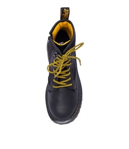 1460 PANEL JNR DM BLACK STELLAR LEATHER