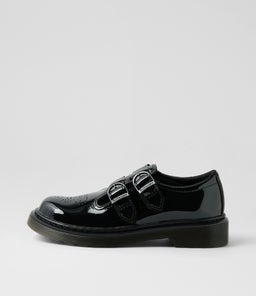 8065 MARY JANE JNR DM MONO PATENT LEATHER