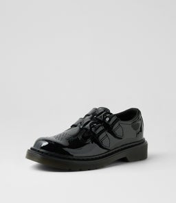 8065 MARY JANE JNR DM MONO PATENT LEATHER