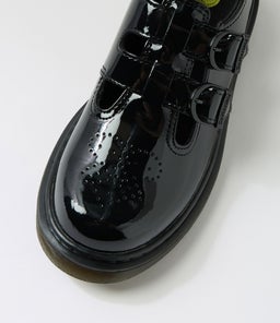 8065 MARY JANE JNR DM MONO PATENT LEATHER