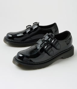 8065 MARY JANE JNR DM MONO PATENT LEATHER