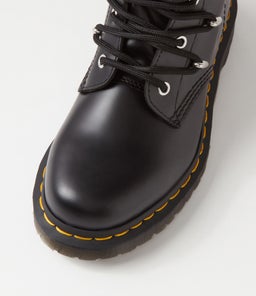 1460 8 TIE BOOT DM BLACK DANUIBO LEATHER