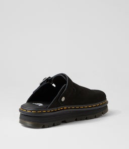 ZEBZAG MULE DM BLACK SUEDE