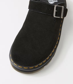 ZEBZAG MULE DM BLACK SUEDE
