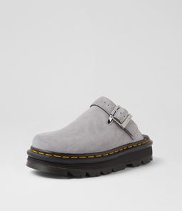 ZEBZAG MULE DM ULTIMATE GREY SUEDE