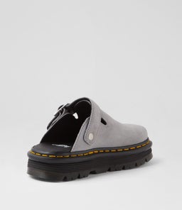 ZEBZAG MULE DM ULTIMATE GREY SUEDE