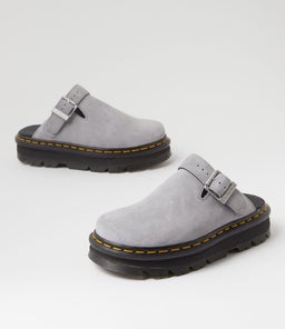 ZEBZAG MULE DM ULTIMATE GREY SUEDE