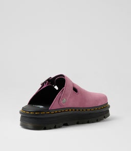 ZEBZAG MULE DM MUTED PURPLE SUEDE