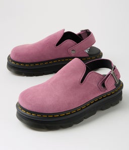 ZEBZAG MULE DM MUTED PURPLE SUEDE