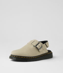 JORGE II MENS MULE DM WARM STONE NUBUCK
