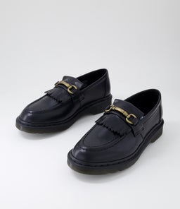 ADRIAN SNAFFLE LOAFER DM BLACK SMOOTH