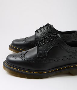 3989 YS BROGUE DM BLACK LEATHER