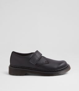 1461 KAMRON II DM MONO BLACK LEATHER
