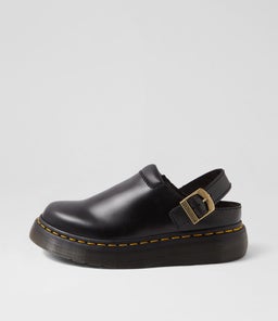 ARCHIVE MULE ATLAS DM BLACK LEATHER