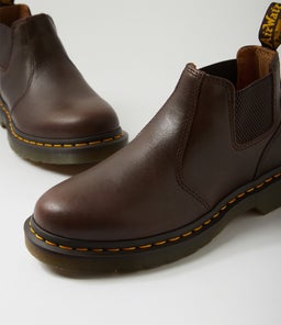 2976 CROP CHELSEA BOOT DM KELP BROWN ROGUE LEATHER