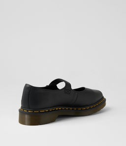 ELPHIE MJ MARY JANE SHOE DM BLACK VIRGINIA LEATHER