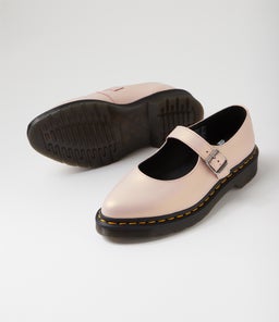 ELPHIE MJ MARY JANE SHOE DM POWDER PINK GOLD SHIFT LEATHER