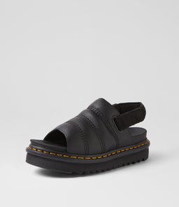 KOLE SANDAL DM BLACK ATHENA SMOOTH