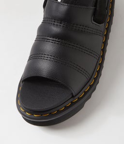 KOLE SANDAL DM BLACK ATHENA SMOOTH