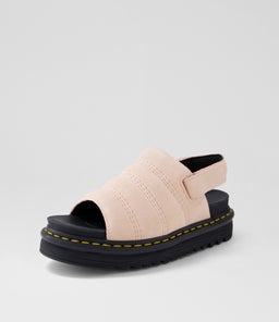 KOLE SANDAL DM POWDER PINK TUMBLED NUBUCK SUEDE