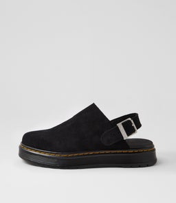BROOKLINE MULE DM BLACK BRONX SUEDE
