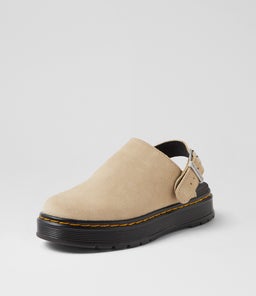 BROOKLINE MULE DM LT TAN BRONX SUEDE