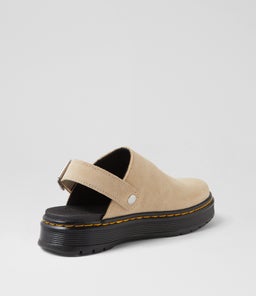 BROOKLINE MULE DM LT TAN BRONX SUEDE