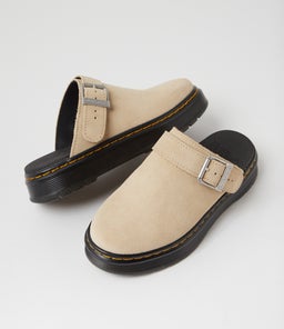 BROOKLINE MULE DM LT TAN BRONX SUEDE