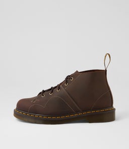 CHURCH MONKEY BOOT DM DK BROWN CRAZY HORSE NUBUCK