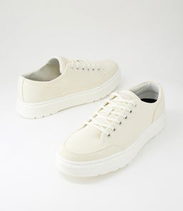BROOKLINE CANVAS 6 TIE SHOE DM OFF WHITE CANVAS