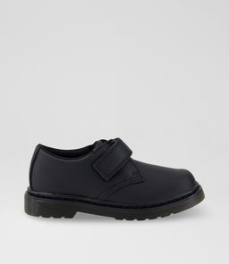 KAMRON II TODDLER DM BLACK LEATHER
